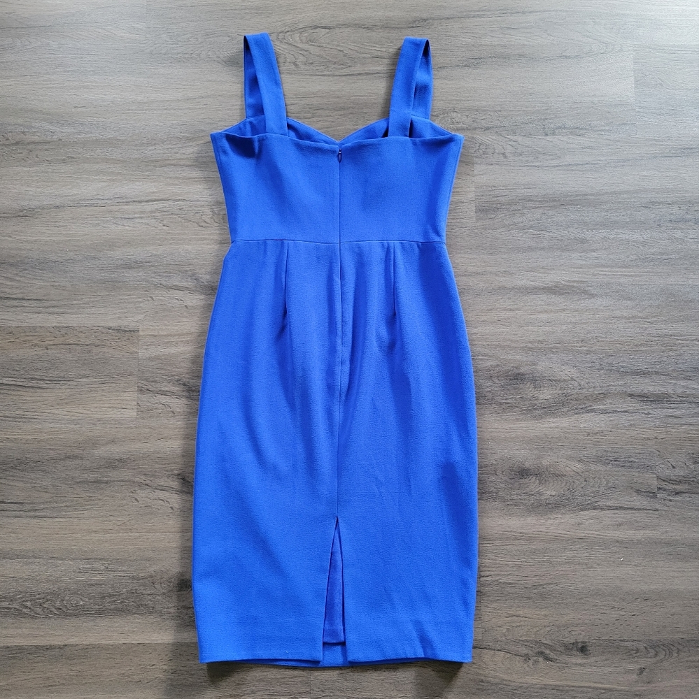 Dress the Population Electric Blue Nicole Midi Dress Size Large - Picture 11 of 14